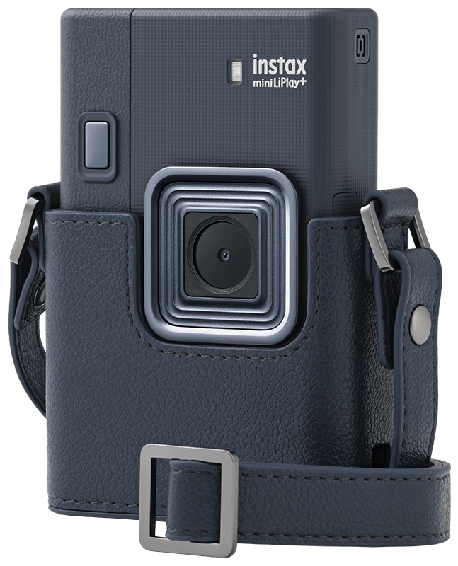 instax mini LiPlay+™専用のカメラケース ミッドナイトブルー