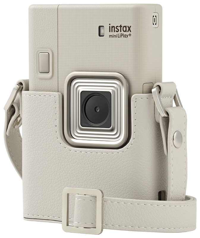 instax mini LiPlay+™専用のカメラケース サンドベージュ