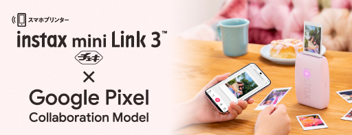 instax mini Link 3™ Google Pixel Collaboration Model