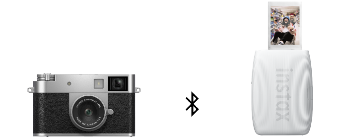 富士フイルムXシリーズで撮影した写真をチェキプリント™にできる