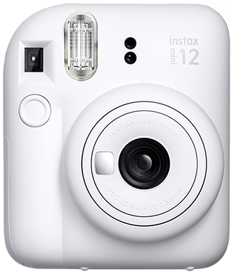 instax mini 12 CLAY WHITE