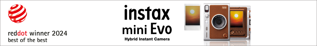 INSTAX MINI Evo Brownが「レッドドット・デザイン賞 2024」の最高位「Best of the Best賞」を獲得！