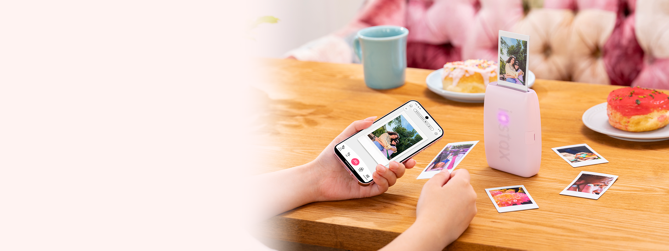 instax mini Link 3™ Google Pixel Collaboration Model | FUJIFILM