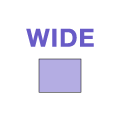 wide
