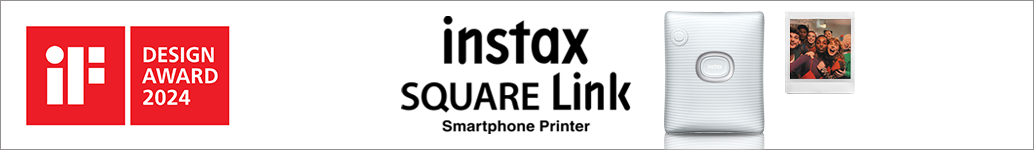 INSTAX SQUARE Linkが世界的に権威のある「iFデザイン賞」を受賞