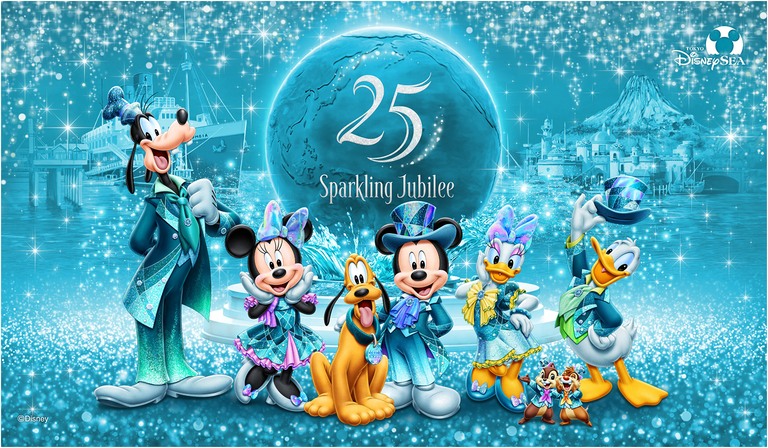 東京ディズニーシーⓇ25周年“スパークリング・ジュビリー”